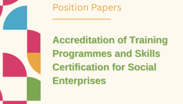 Certification and Accreditation of Training for Social Enterprises